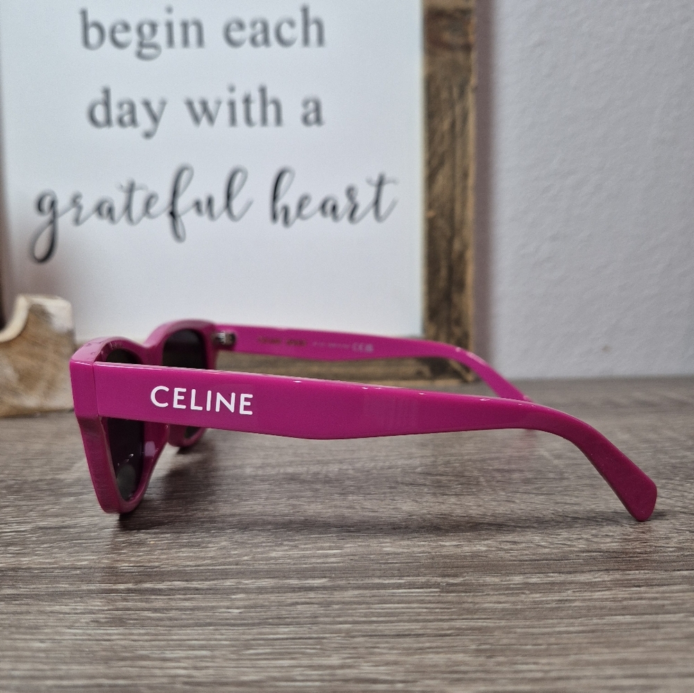 CELINE Sunglasses, CL40249U, 55-17 145, Authentic - Picture 5 of 9